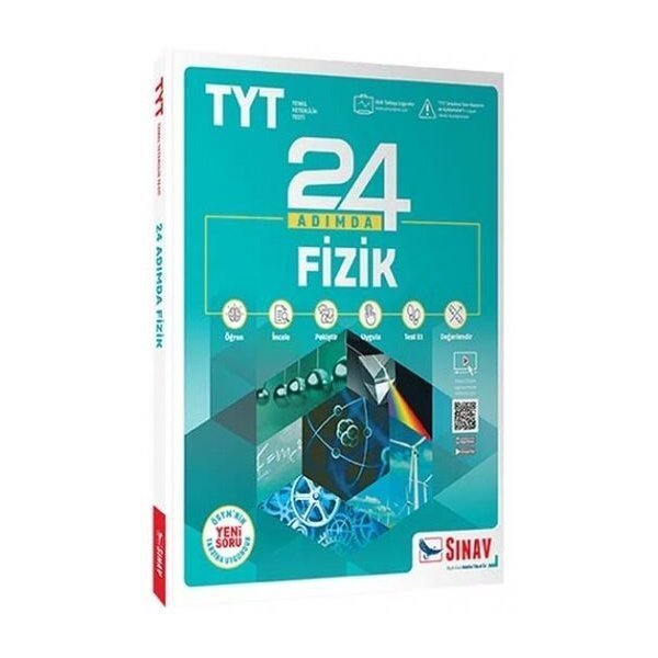 Sınav Yayınları TYT Fizik 24 Adımda Konu Anlatımlı Soru Bankası
