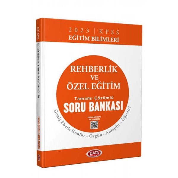 Data Yayınları 2023 KPSS Eğitim Bilimleri Rehberlik ve Özel Eğitim Tamamı Çözümlü Soru Bankası
