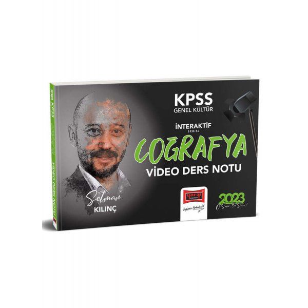 Yargı Yayınları 2023 KPSS Genel Kültür İnteraktif Coğrafya Video Ders Notları