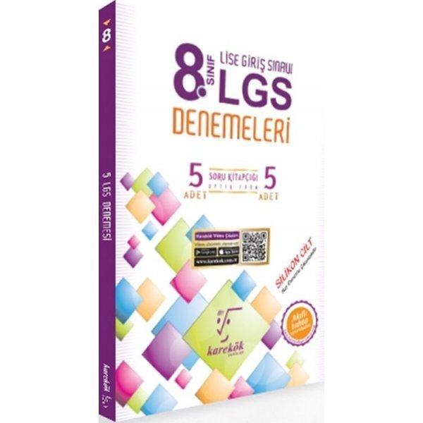 Karekök Yayınları 8. Sınıf LGS 5 li Denemeleri