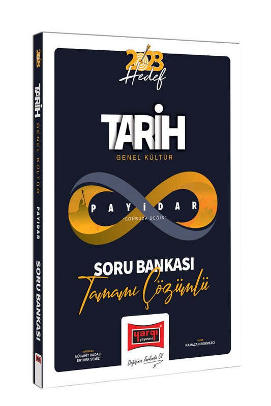 Yargı Yayınları 2023 KPSS Genel Kültür Payidar Tarih Tamamı Çözümlü Soru Bankası
