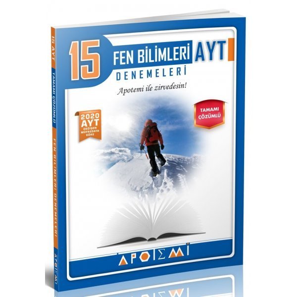 Apotemi Yayınları AYT Fen Bilimleri Özel 15 li Denemeleri