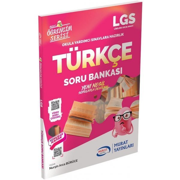 Murat Yayınları LGS Türkçe Soru Bankası Öğrencim Serisi
