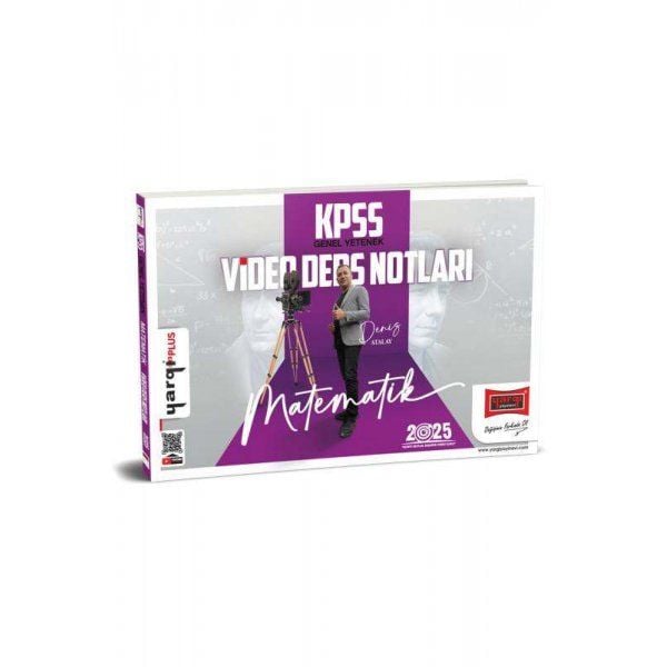 Yargı Yayınları 2025 KPSS Genel Yetenek Matematik Video Ders Notları