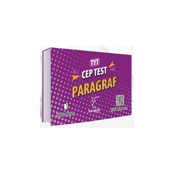 Karekök Yayınları TYT Paragraf Orta Cep Test