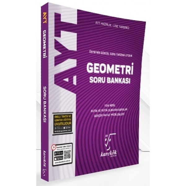Karekök Yayınları AYT Geometri Güncel Soru Bankası