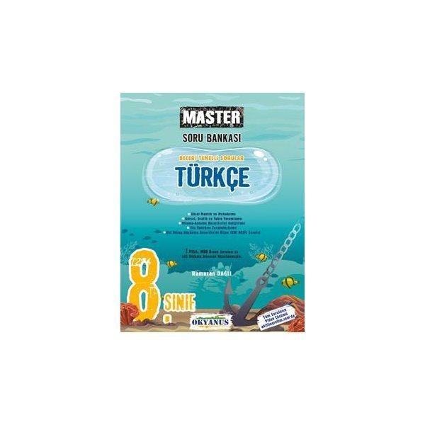Okyanus Yayınları 8. Sınıf LGS Master Türkçe Soru Bankası