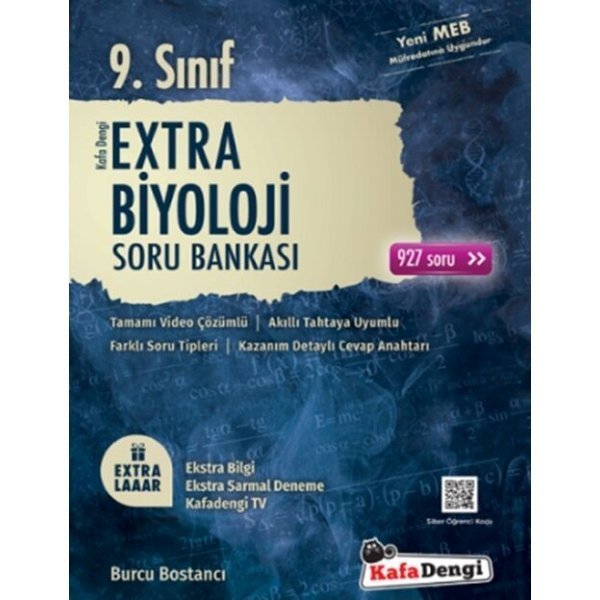 Kafa Dengi Yayınları 9. Sınıf Biyoloji Extra Soru Bankası