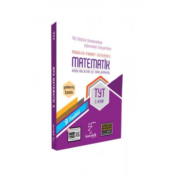 Karekök Yayınları TYT Matematik Konu Anlatımı ve Soru Bankası 3. Kitap