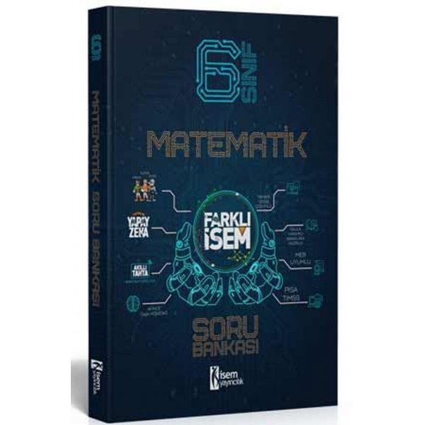 İsem Yayınları 6. Sınıf Matematik Farklı İsem Soru Bankası