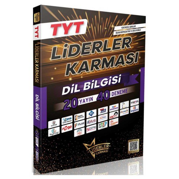 Liderler Karması TYT Dil Bilgisi Video Çözümlü 20 Yayın 40 Deneme