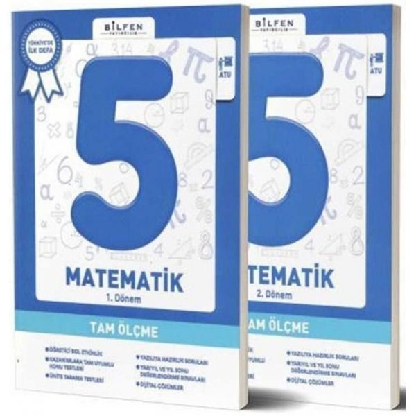 Bilfen Yayıncılık 5. Sınıf Matematik Tam Ölçme