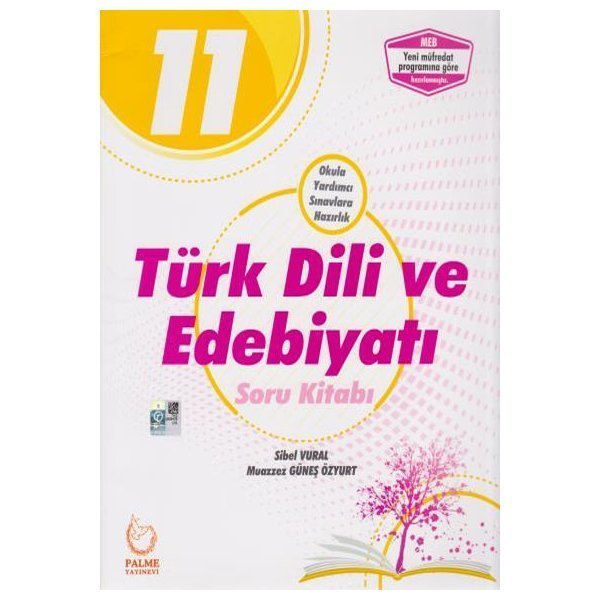 Palme Yayınları 11. Sınıf Türk Dili ve Edebiyatı Soru Kitabı