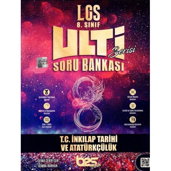 Bes Yayınları 8. Sınıf LGS T.C. İnkılap Tarihi ve Atatürkçülük Ulti Serisi Soru Bankası