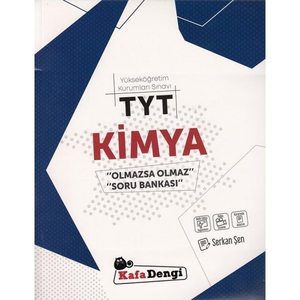 Kafa Dengi Yayınları TYT Kimya Olmazsa Olmaz Soru Bankası