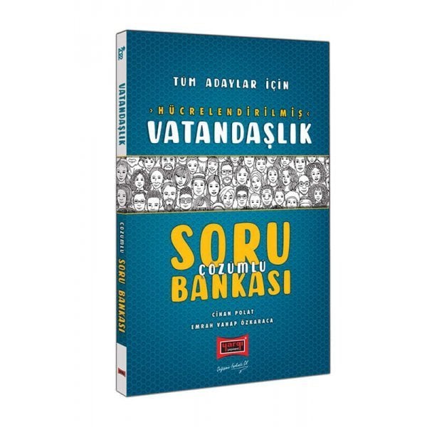 Yargı Yayınları 2022 KPSS Genel Kültür Tüm Adaylar İçin Hücrelendirilmiş Vatandaşlık Soru Bankası
