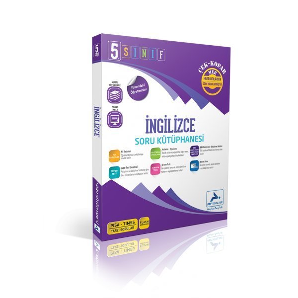 PRF Paraf Yayınları 5. Sınıf İngilizce Soru Kütüphanesi