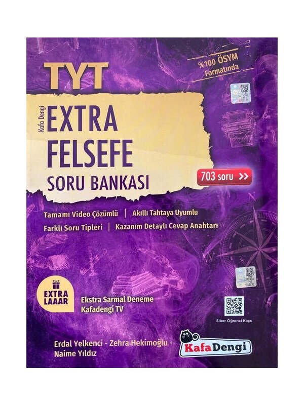 Kafadengi Yayınları TYT Felsefe Extra Soru Bankası