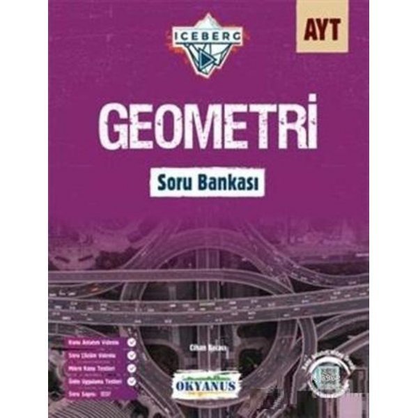 Okyanus Yayınları AYT Geometri Iceberg Soru Bankası
