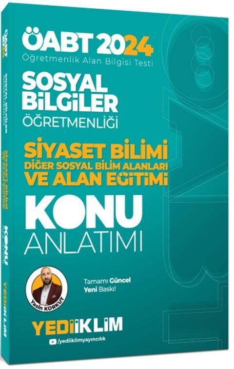Yediiklim Yayınları 2024 ÖABT Sosyal Bilgiler Öğretmenliği Konu Anlatımı