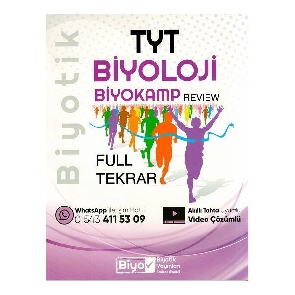 Biyotik Yayınları TYT Biyoloji Full Tekrar Biyokamp
