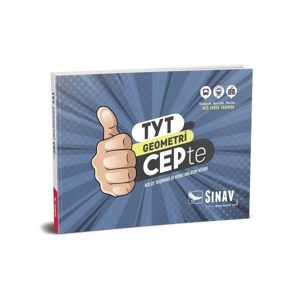 Sınav Yayınları TYT Geometri Konu Anlatımlı Cep Kitabı