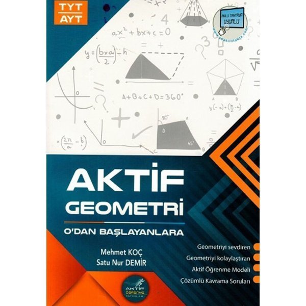 Aktif Öğrenme Yayınları TYT AYT Geometri 0 dan Başlayanlara