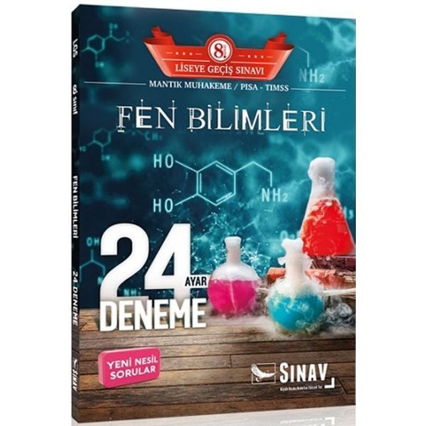 Sınav Yayınları 8. Sınıf LGS Fen Bilimleri 24 Ayar Deneme