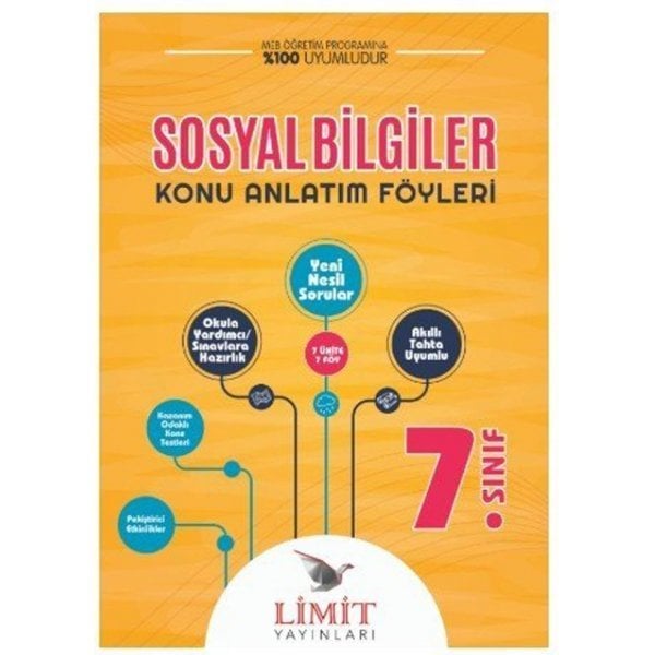 Limit Yayınları 7. Sınıf Sosyal Bilgiler Konu Anlatım Föyleri