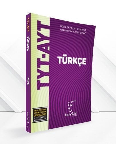 Karekök Yayınları TYT Türkçe Konu Anlatımı ve Soru Çözümü