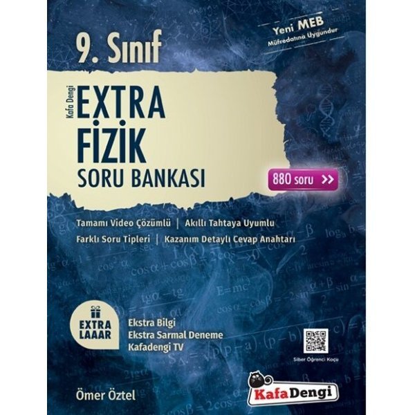 Kafa Dengi Yayınları 9. Sınıf Fizik Extra Soru Bankası