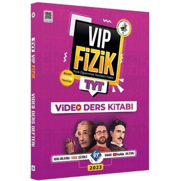 KR Akademi TYT Fizik VİP Video Ders Kitabı