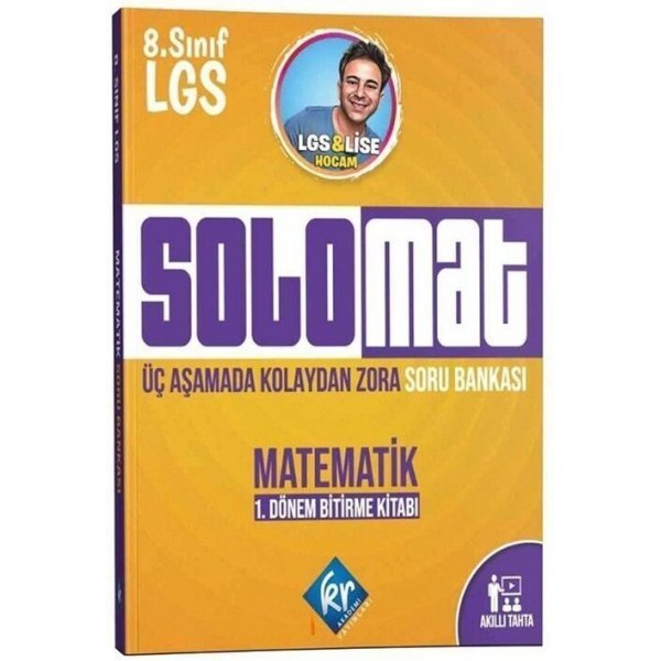 KR Akademi 8. Sınıf LGS Matematik Solomat 1. Dönem Soru Bankası