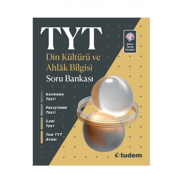 Tudem Yayınları TYT Din Kültürü ve Ahlâk Bilgisi Soru Bankası