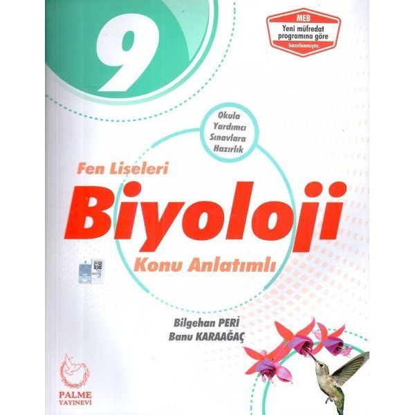 Palme Yayınları 9. Sınıf Fen Liseleri Biyoloji Konu Anlatımlı