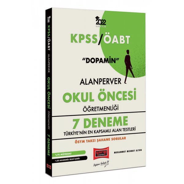 Yargı Yayınları 2022 ÖABT AlanPerver Okul Öncesi Öğretmenliği 7 Deneme
