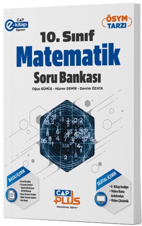 Çap Yayınları 10. Sınıf Matematik Soru Bankası