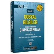 Pegem Yayınları 2021 ÖABT Sosyal Bilgiler Tamamı Çözümlü Çıkmış Sorular ve Benzer Sorular
