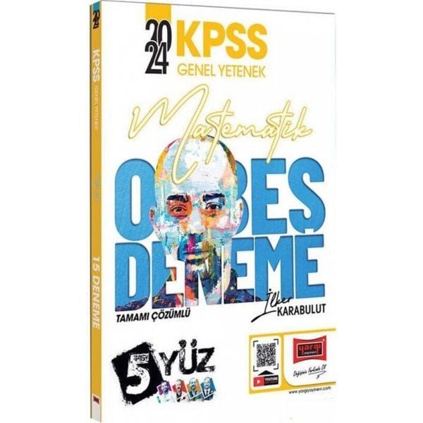 Yargı Yayınları 2024 KPSS Matematik 5Yüz 15 Deneme