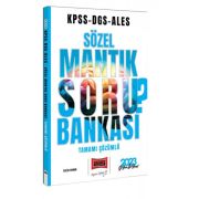 Yargı Yayınları 2023 KPSS DGS ALES Sözel Mantık Tamamı Çözümlü Soru Bankası