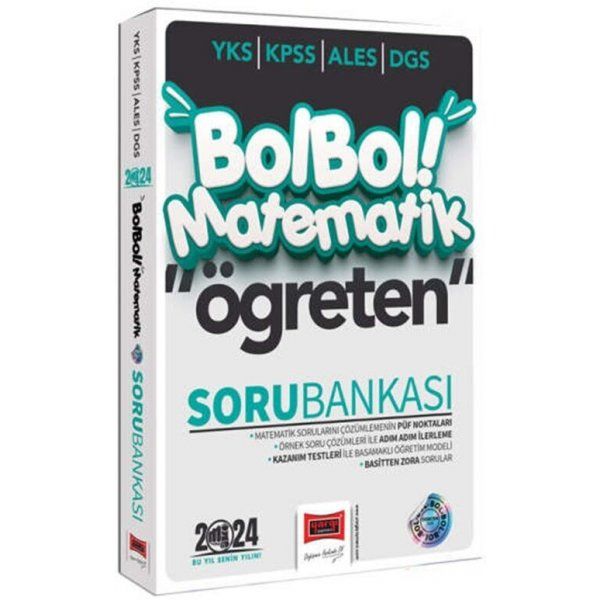 Yargı Yayınları 2024 KPSS ALES DGS YKS Bol Bol Öğreten Adım Adım Matematik Soru Bankası