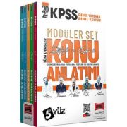 Yargı Yayınları 2024 KPSS 5Yüz Ekibi GKGY Tüm Dersler Konu Anlatımlı Modüler Set