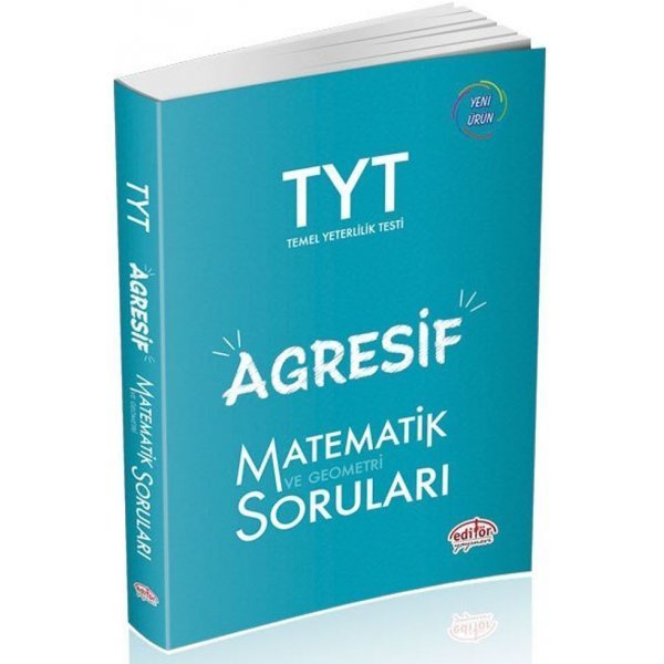 Editör Yayınları TYT Agresif Matematik ve Geometri Soruları