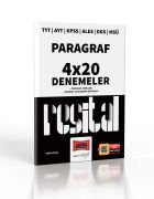 Yargı Yayınları 2023 TYT AYT KPSS ALES DGS MSÜ Resital Serisi Paragraf 4x20 Deneme Sınavı