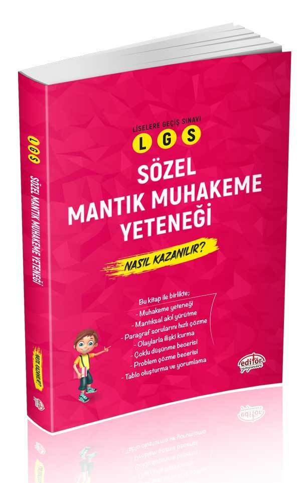Editör Yayınları LGS Sözel Mantık Muhakeme Yeteneği Nasıl Kazanılır