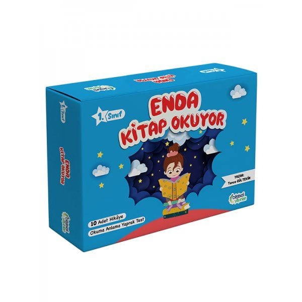 Bilgiseli Yayınları 1. Sınıf Enda Kitap Okuyor Hikaye Seti (10 Kitap)