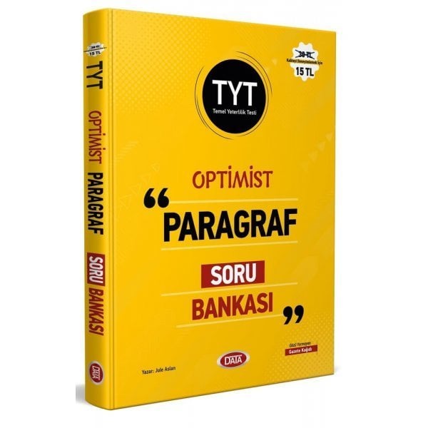 Data Yayınları TYT Paragraf Optimist Soru Bankası