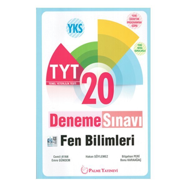 Palme Yayınları TYT Fen Bilimleri 20 Deneme Sınavı