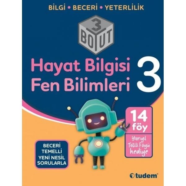 Tudem Yayınları 3. Sınıf Hayat Bilgisi Fen Bilimleri 3 Boyut