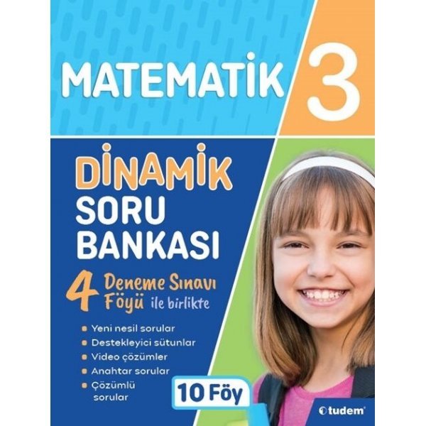 Tudem Yayınları 3. Sınıf Matematik Dinamik Soru Bankası